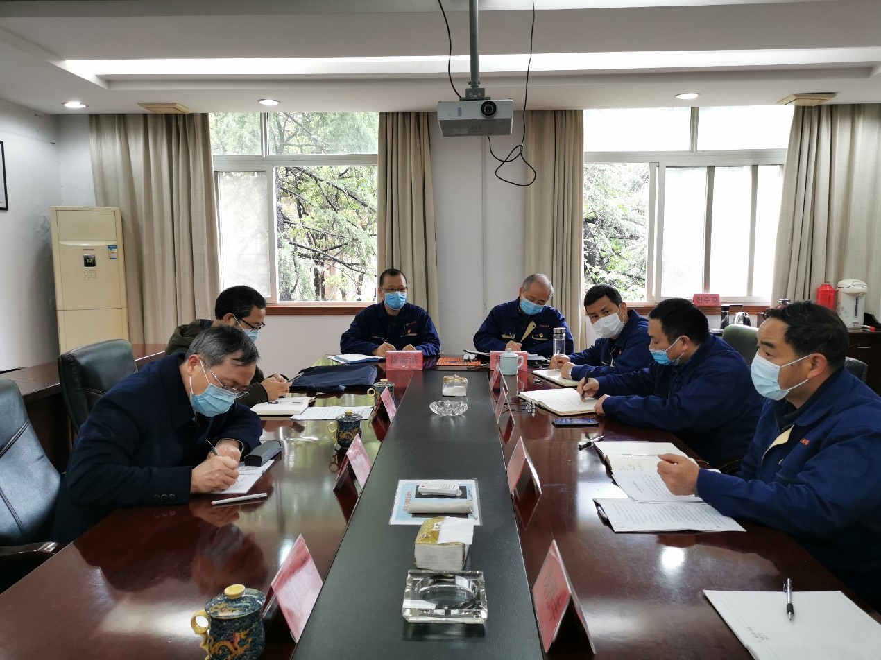 集團公司黨委書記、董事長虞岳明赴申達公司調(diào)研指導工作