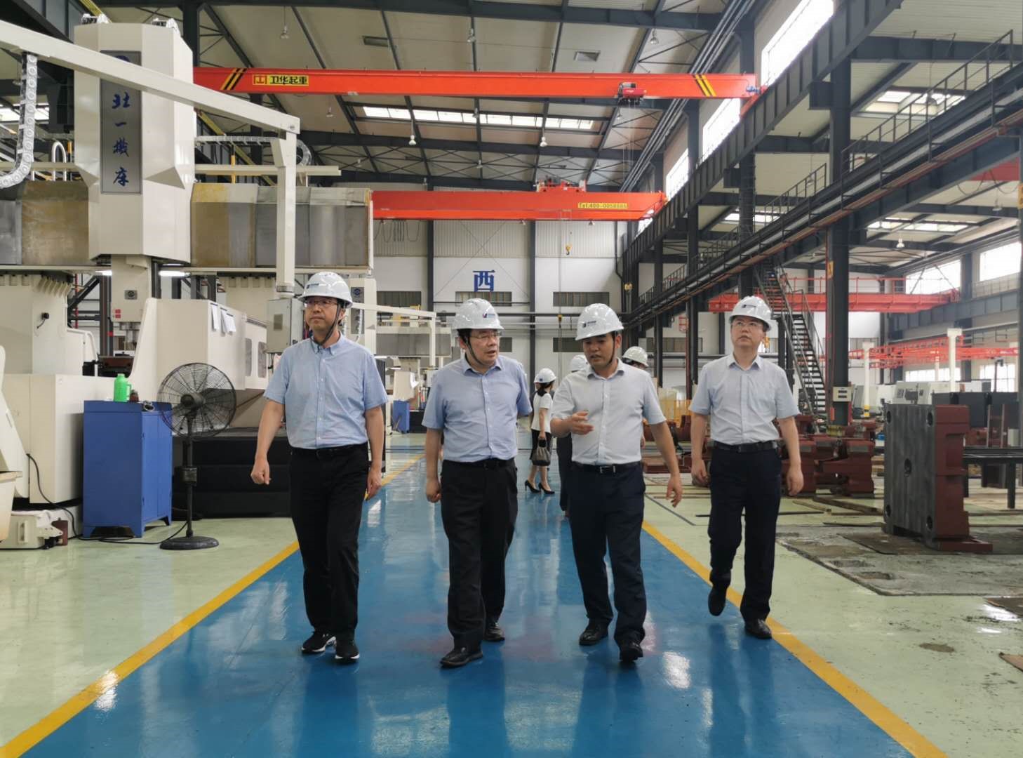 浙江大學(xué)工研院院長趙榮祥赴德清申達(dá)公司洽談合作事宜